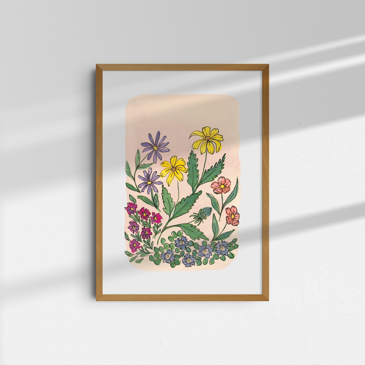 Engelmann Daisy Art Print