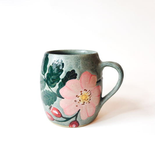 Dog Rose Mug