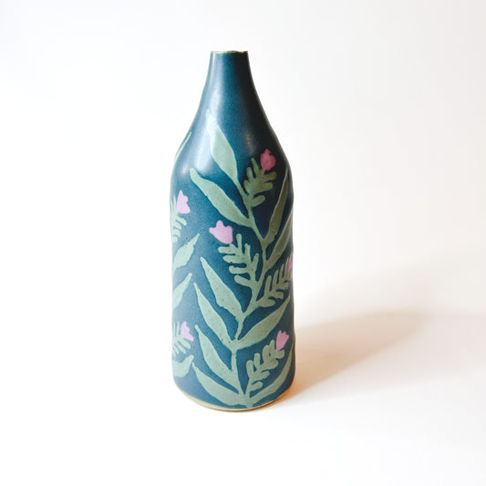 Purple & Blue Bud Vase