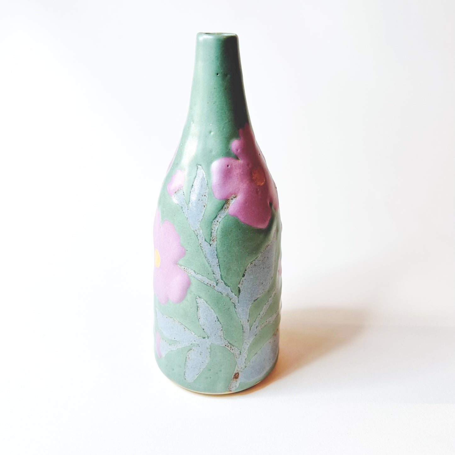 Purple & Sage Bud Vase