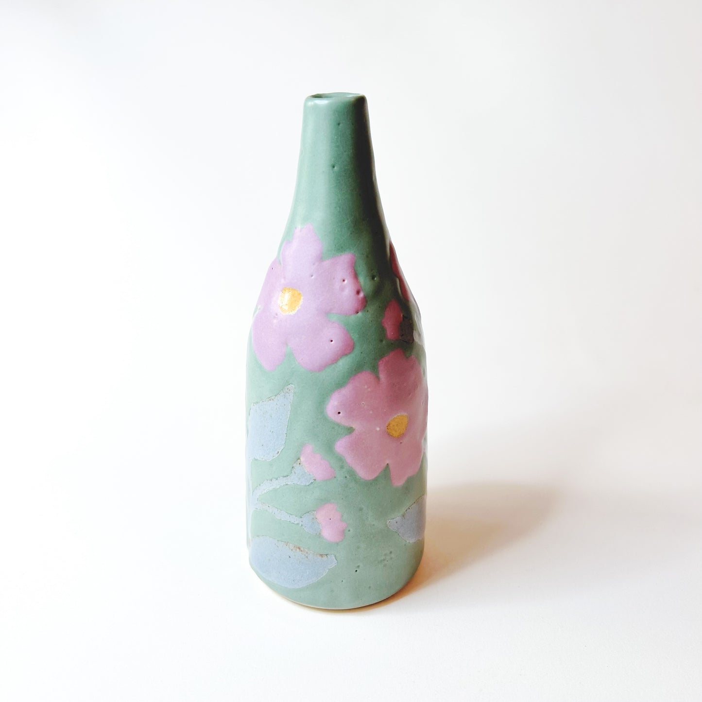 Purple & Sage Bud Vase