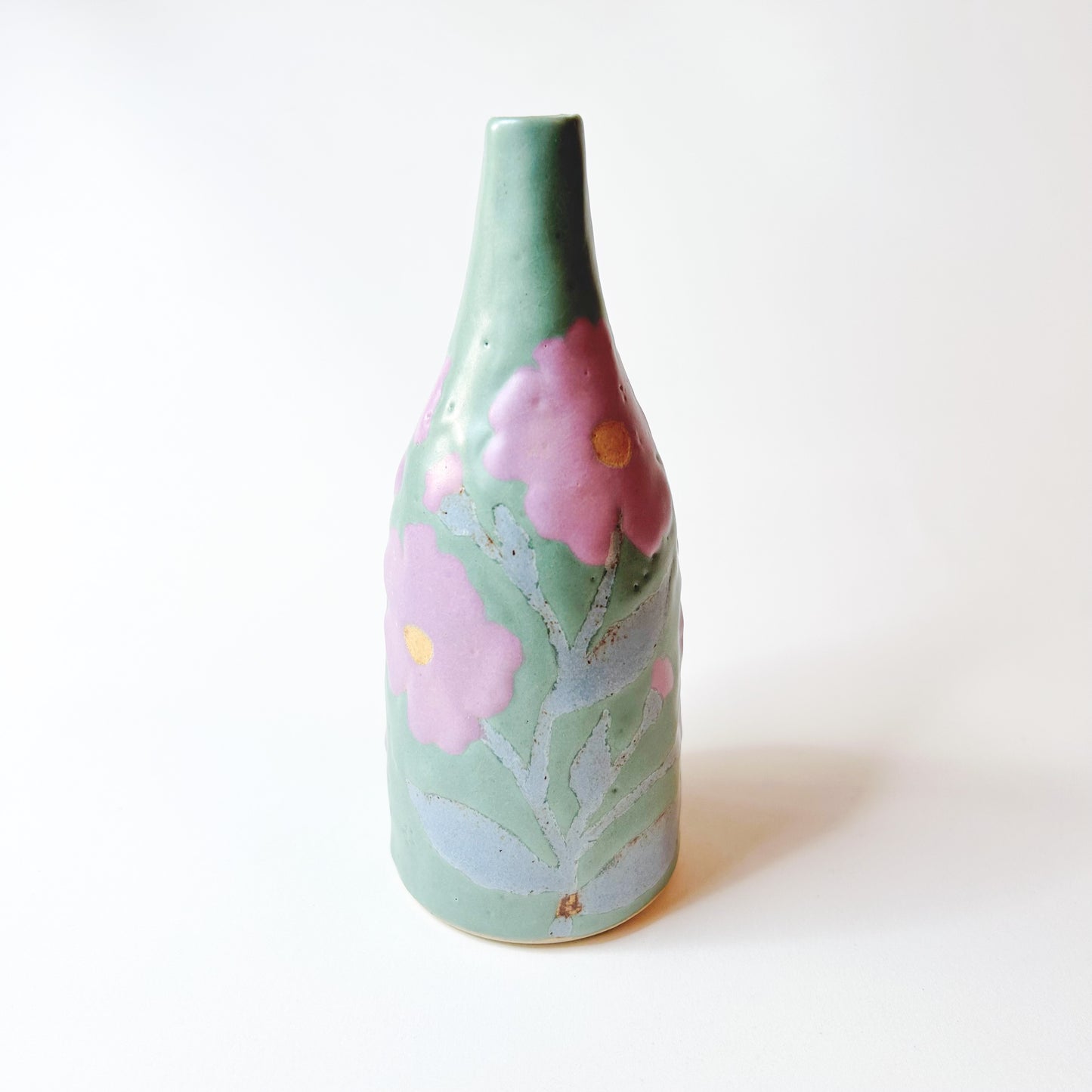 Purple & Sage Bud Vase