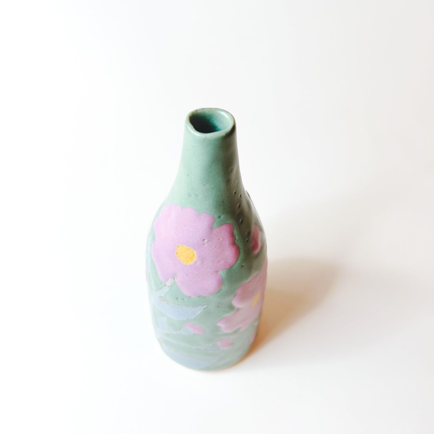 Purple & Sage Bud Vase